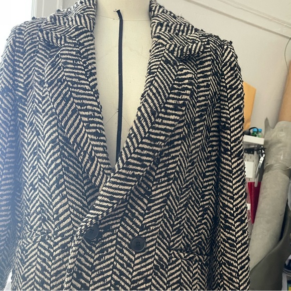 Mango twill wool jacket, size: S - Picture 4 of 12